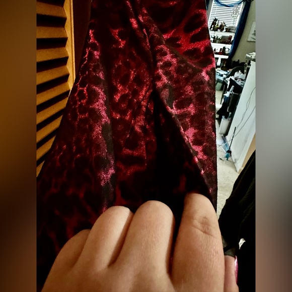 Betsy Johnson mini Babydoll Dress Pink Leopard - Picture 6 of 12